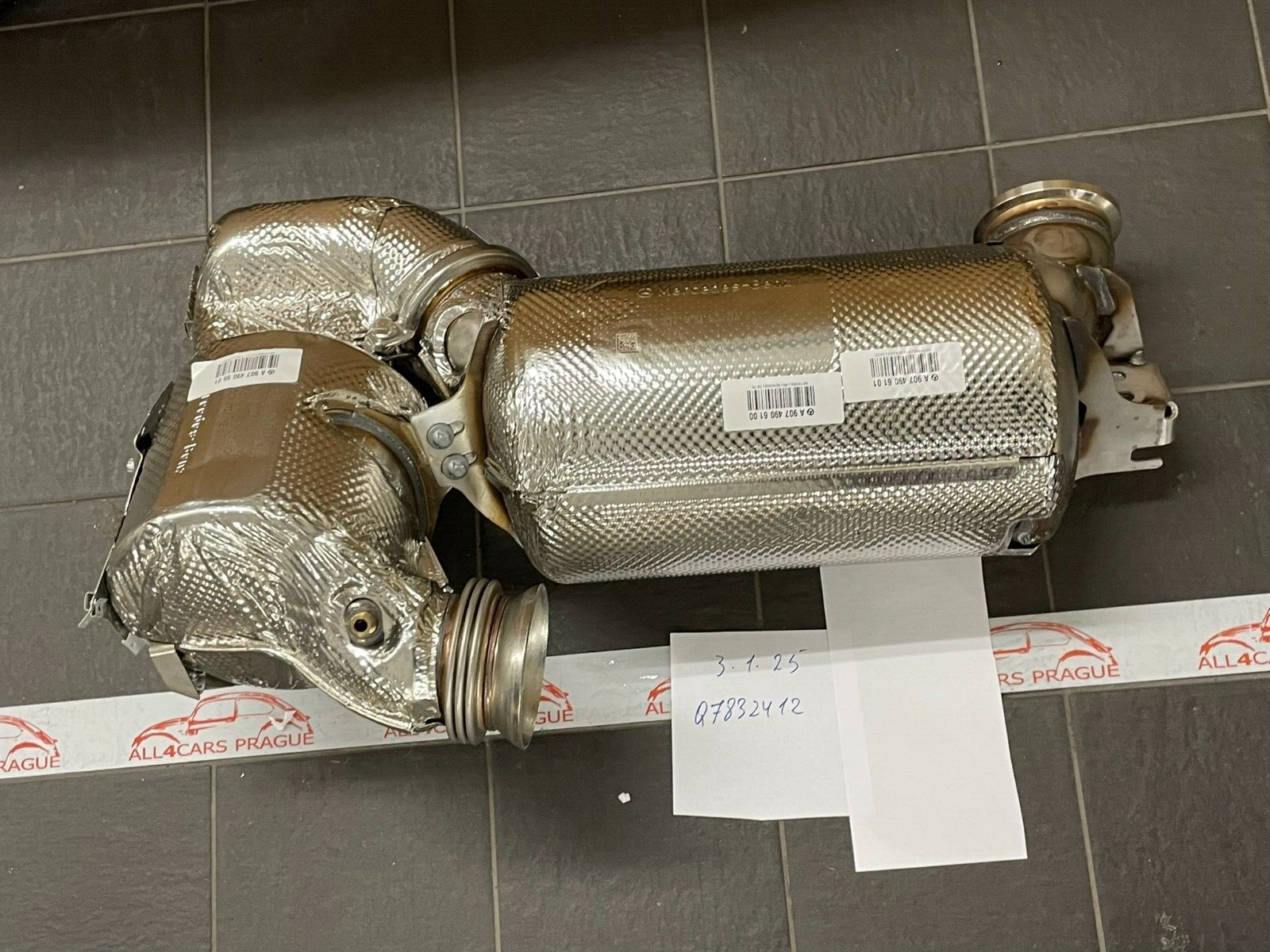 MERCEDES BENZ DPF PARTIKEL FILTER A9074906101 A9074906100 A9074905901 ORIG.NEU - Obrázek 19