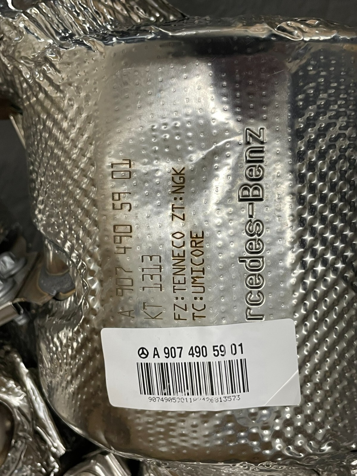 MERCEDES BENZ DPF PARTIKEL FILTER A9074906101 A9074906100 A9074905901 ORIG.NEU - Obrázek 4