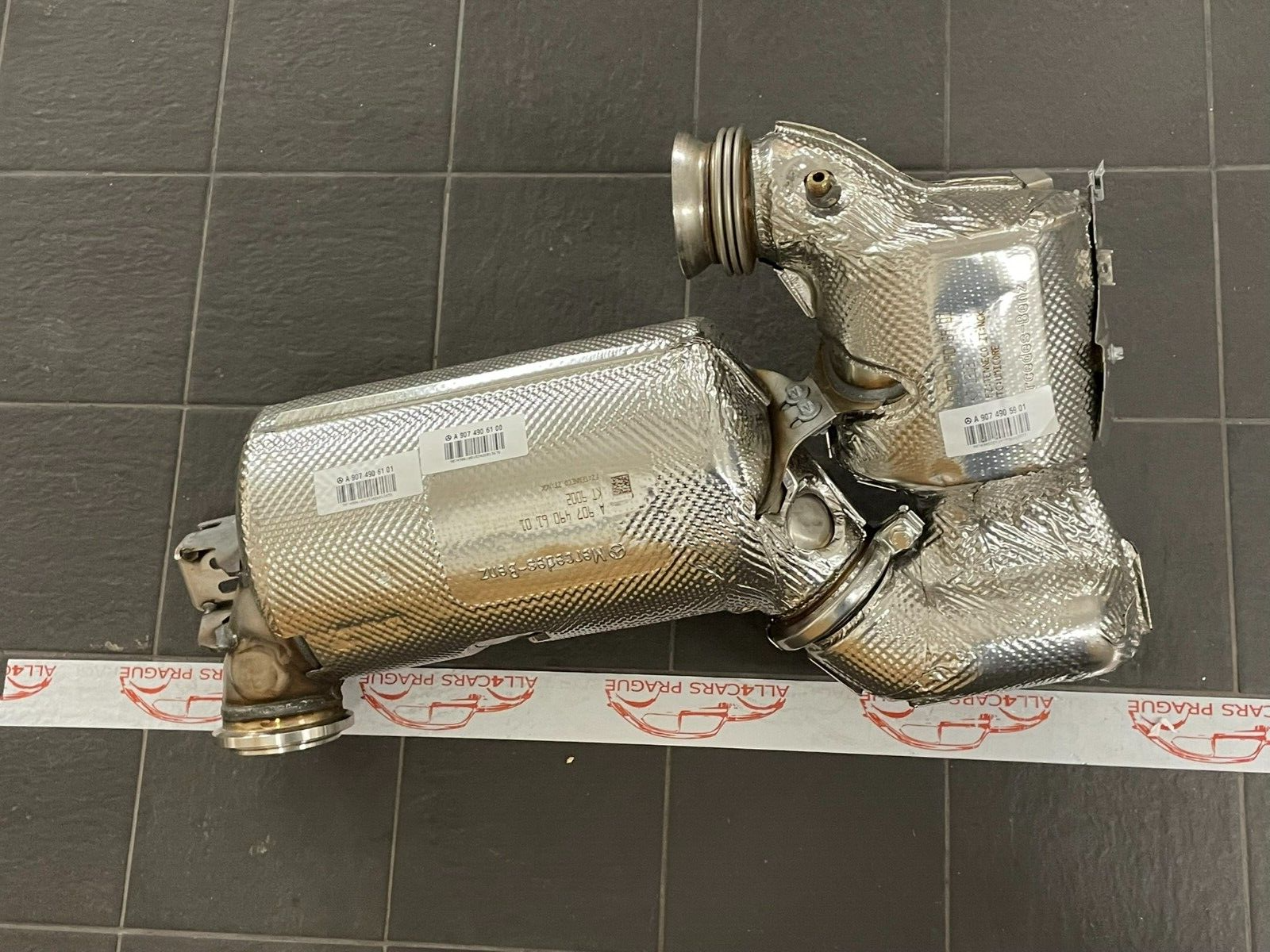 MERCEDES BENZ DPF PARTIKEL FILTER A9074906101 A9074906100 A9074905901 ORIG.NEU