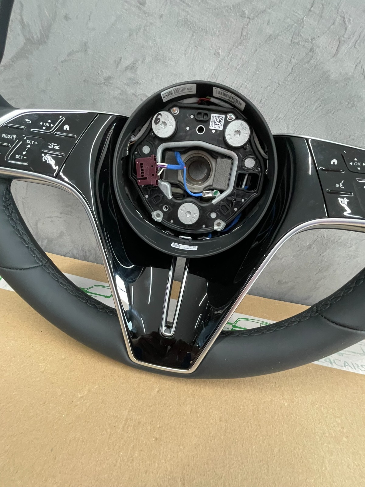 MERCEDES-BENZ LENKRAD LEDER SPORT A0004602218 FAST NEU- KM STAND NUR 1375 KM - Obrázek 11