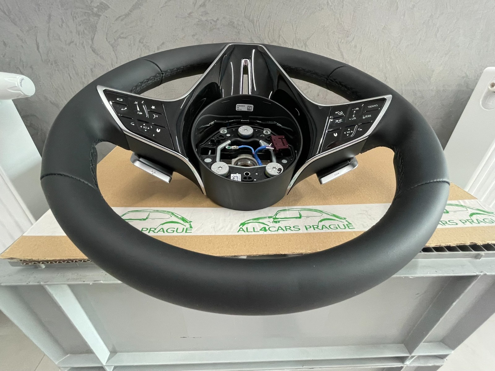 MERCEDES-BENZ LENKRAD LEDER SPORT A0004602218 FAST NEU- KM STAND NUR 1375 KM - Obrázek 16