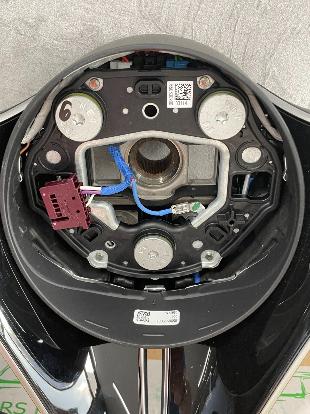 MERCEDES-BENZ LENKRAD LEDER SPORT A0004602218 FAST NEU- KM STAND NUR 1375 KM - Obrázek 6