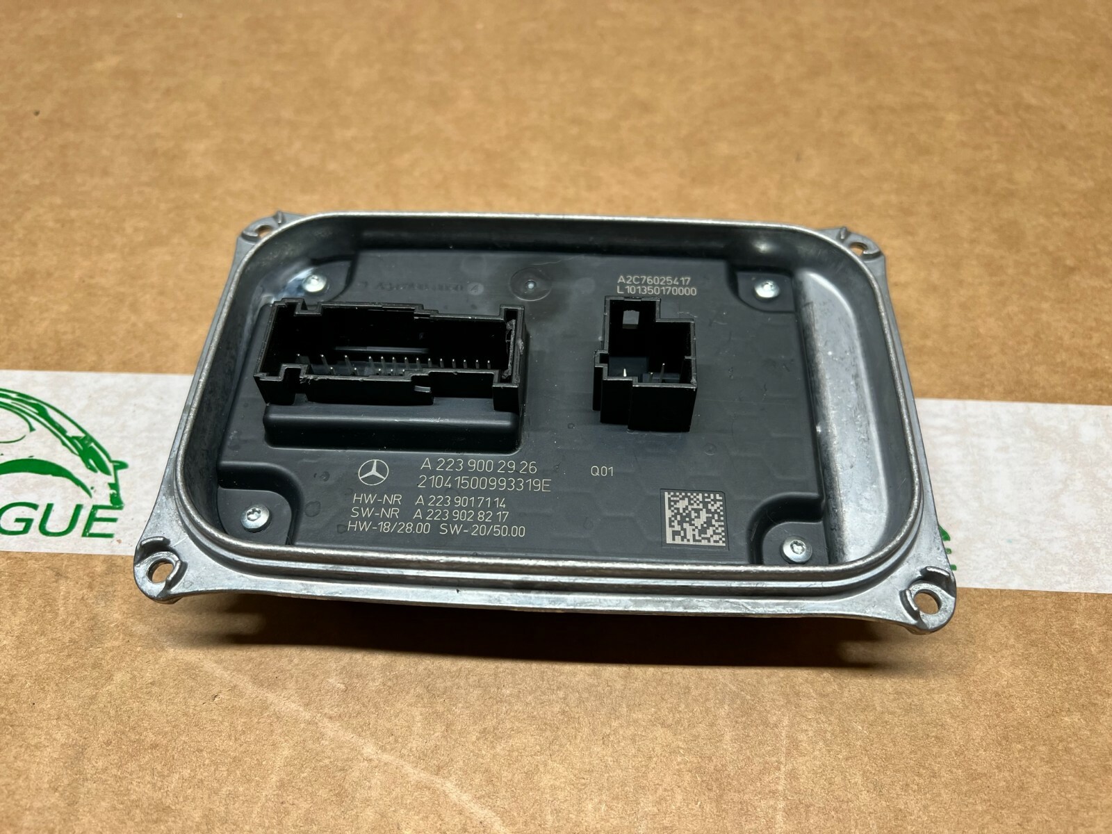 MERCEDES-BENZ RECHTES SCHEINWERFER-STEUERMODUL DIGITALE LED A2239002926 ORIG.NEU - Obrázek 3