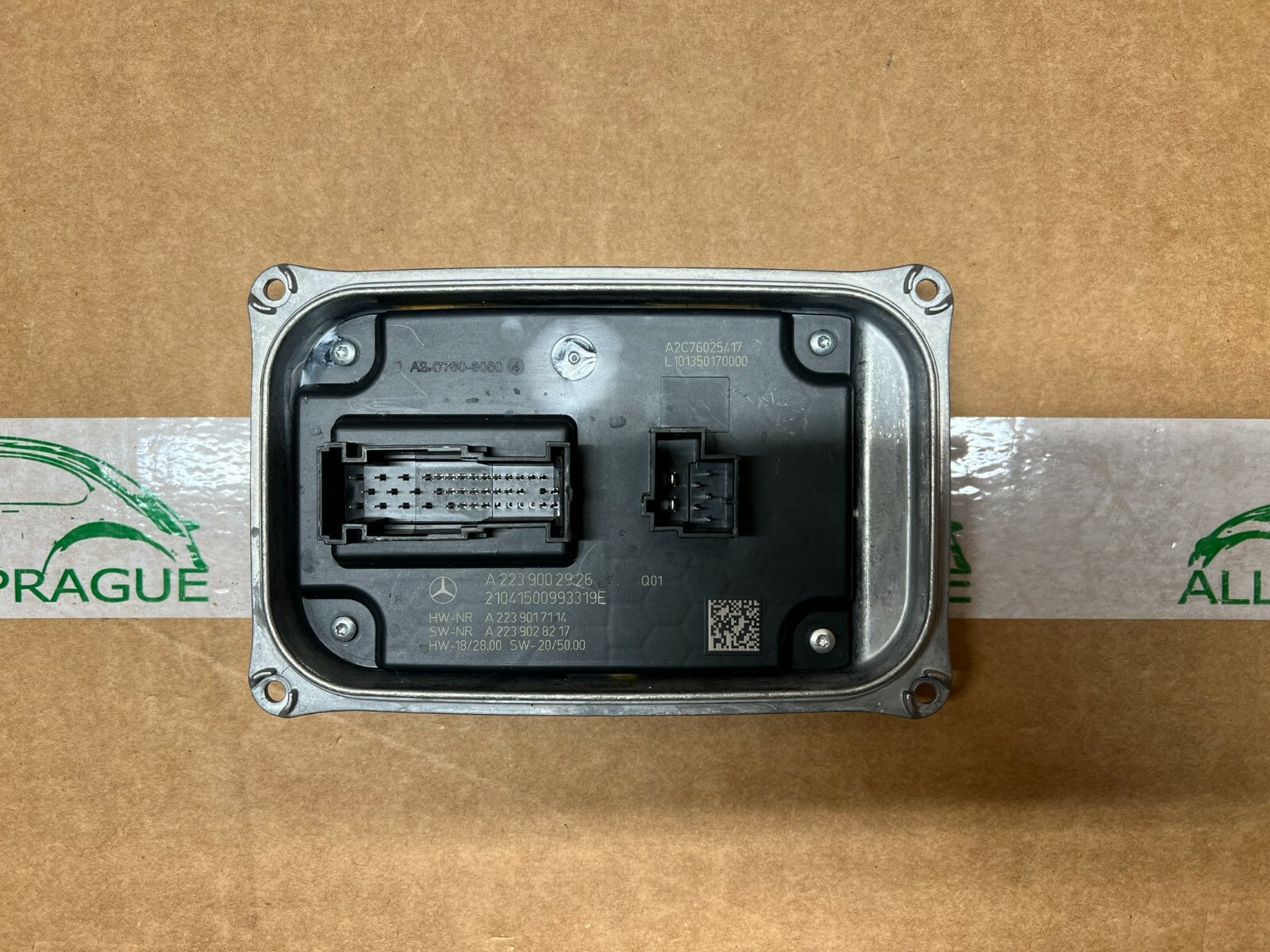 MERCEDES-BENZ RECHTES SCHEINWERFER-STEUERMODUL DIGITALE LED A2239002926 ORIG.NEU - Obrázek 4