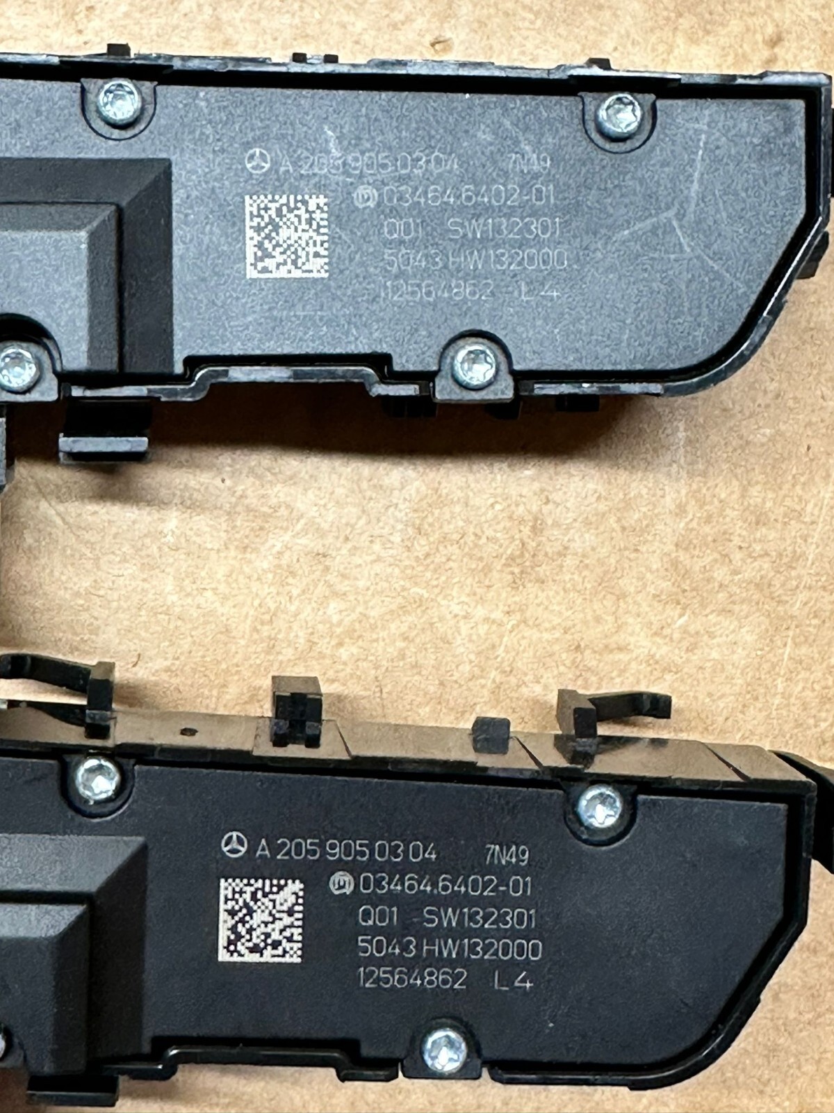 MERCEDES-BENZ SITZHEIZUNGSSCHALTER MIT TEILENUMMER A2059050304 ORIGINAL - Obrázek 8