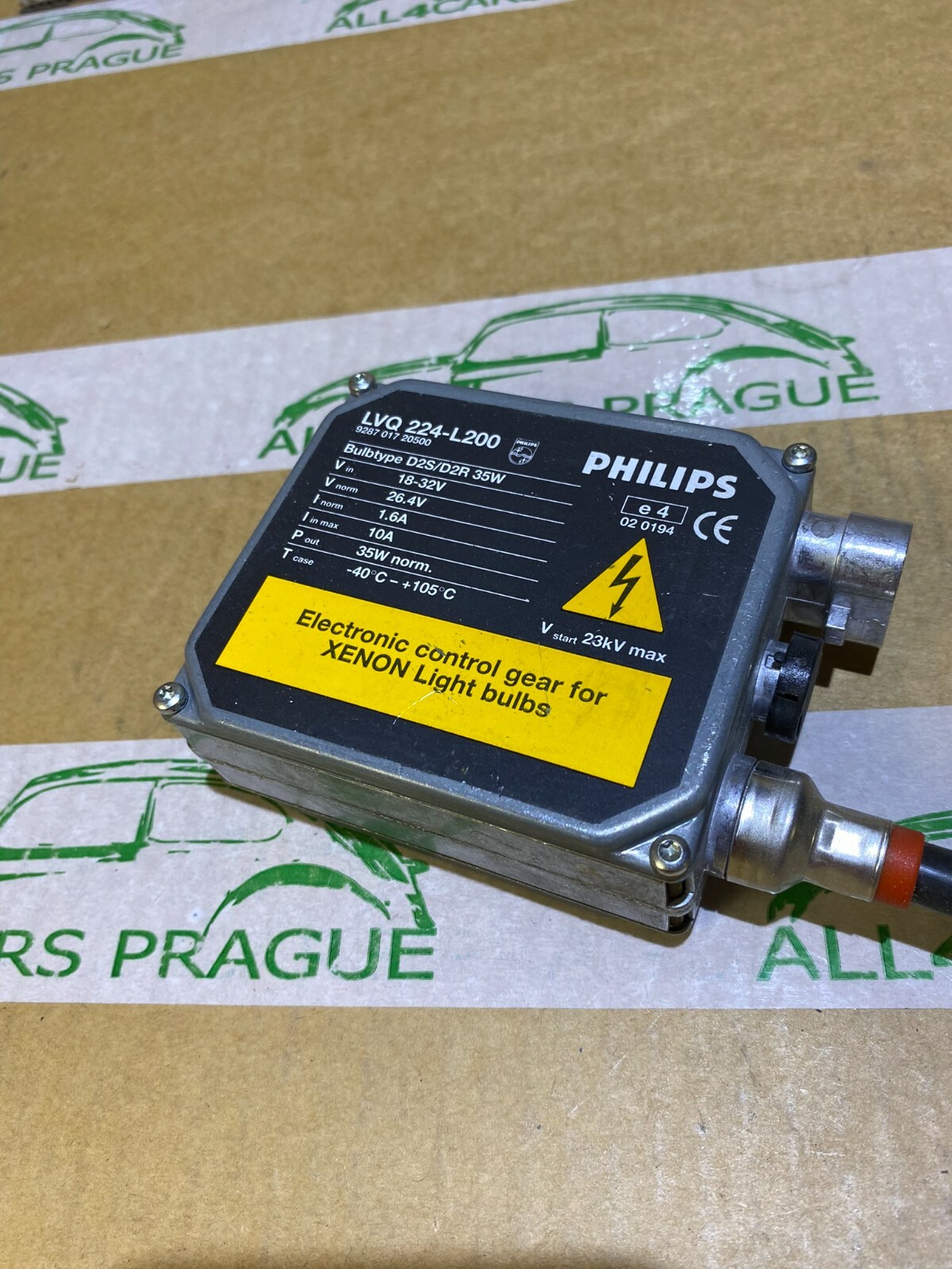 PHILIPS XENON VORSCHALTGERÄT STEUERGERÄTE 928701720500 24V D2S D2R ORIGINAL NEU - Obrázek 3