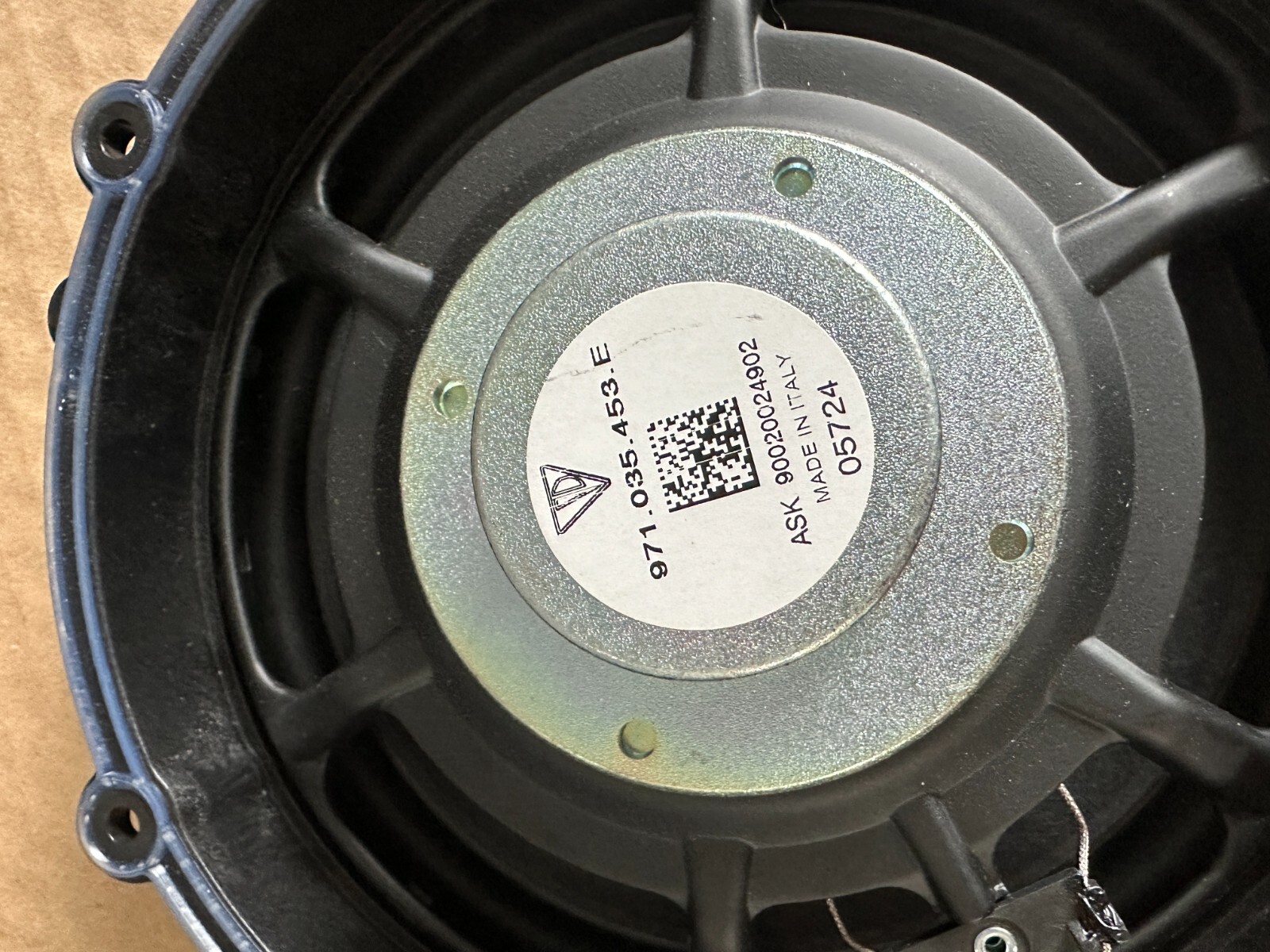 PORSCHE CAYENNE PANAMERA TAYCAN BURMESTER LAUTSPRECHER 971035453E ORIG.NEU TEIL - Obrázek 12