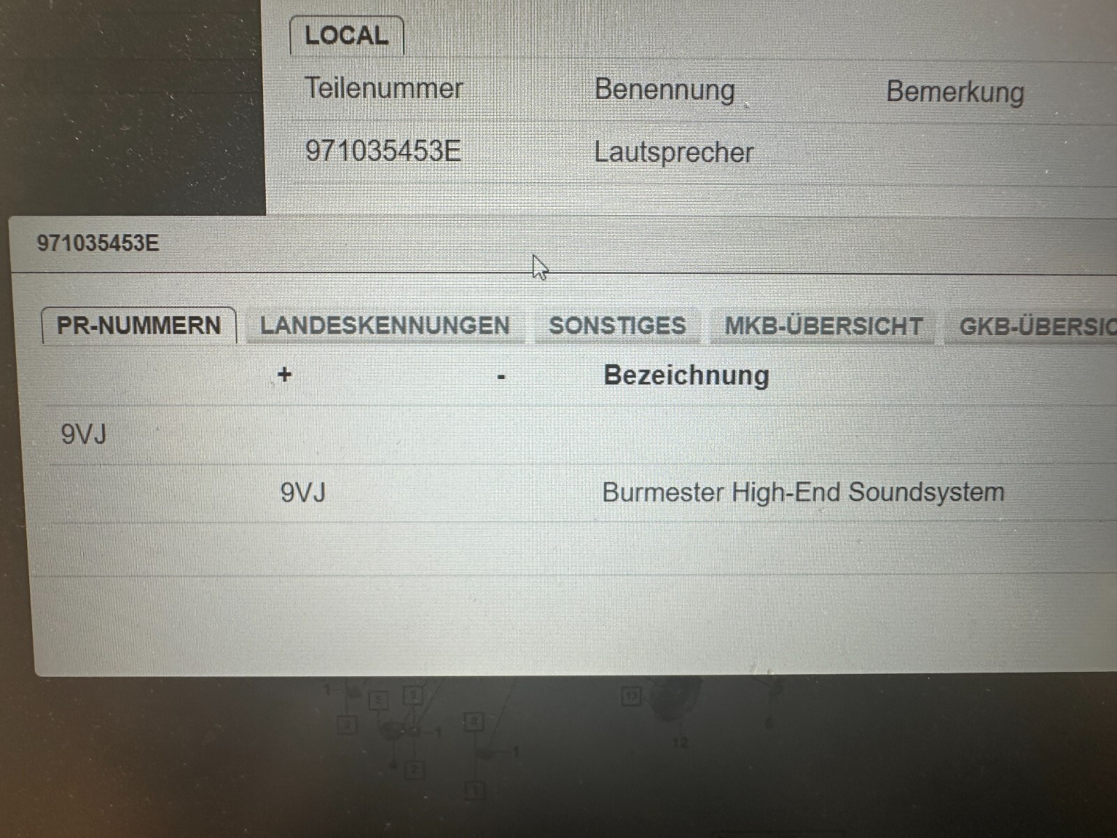 PORSCHE CAYENNE PANAMERA TAYCAN BURMESTER LAUTSPRECHER 971035453E ORIG.NEU TEIL - Obrázek 6