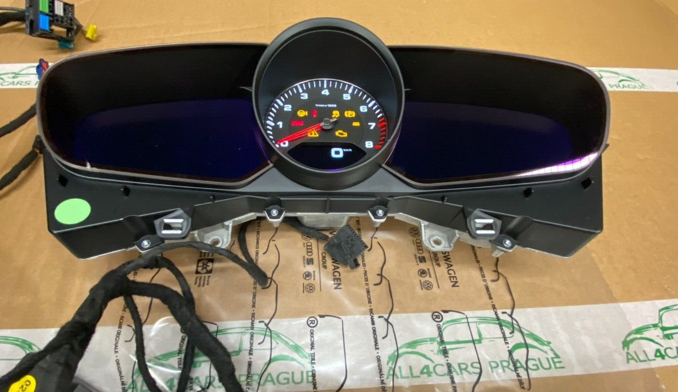 PORSCHE CAYENNE S TACHO KOMBIINSTRUMENT VIRTUAL COCKPIT 9Y0920855M ORIG.NEU!!(2) - Obrázek 16