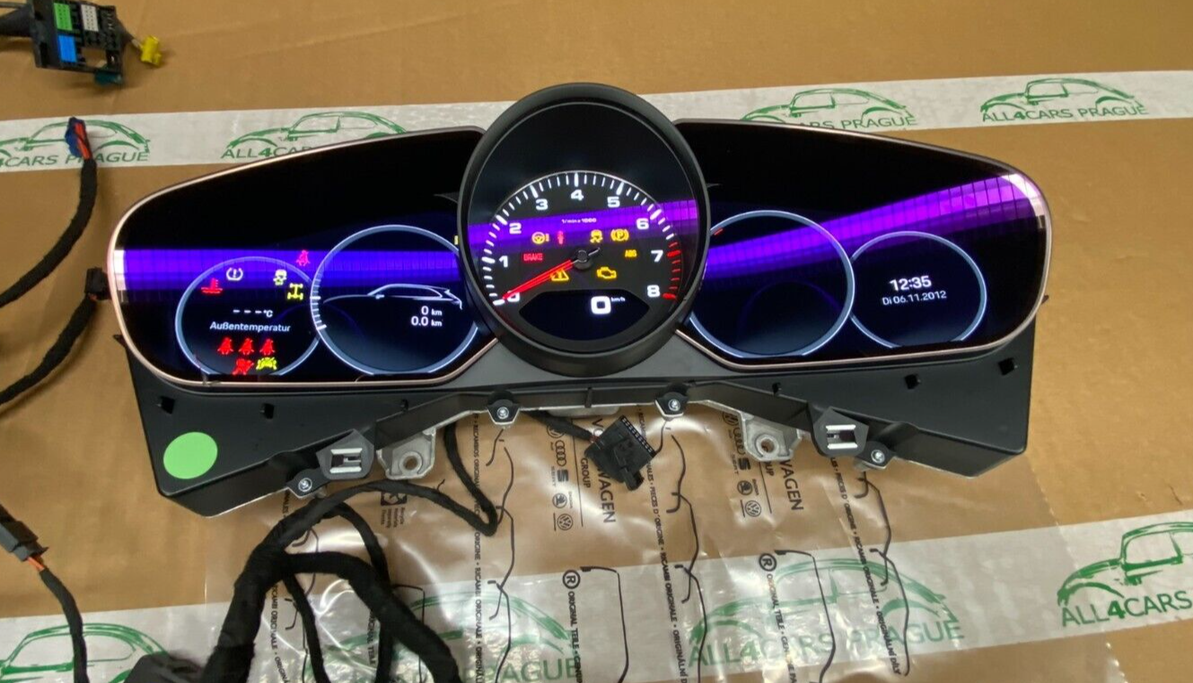 PORSCHE CAYENNE S TACHO KOMBIINSTRUMENT VIRTUAL COCKPIT 9Y0920855M ORIG.NEU!!(2) - Obrázek 4