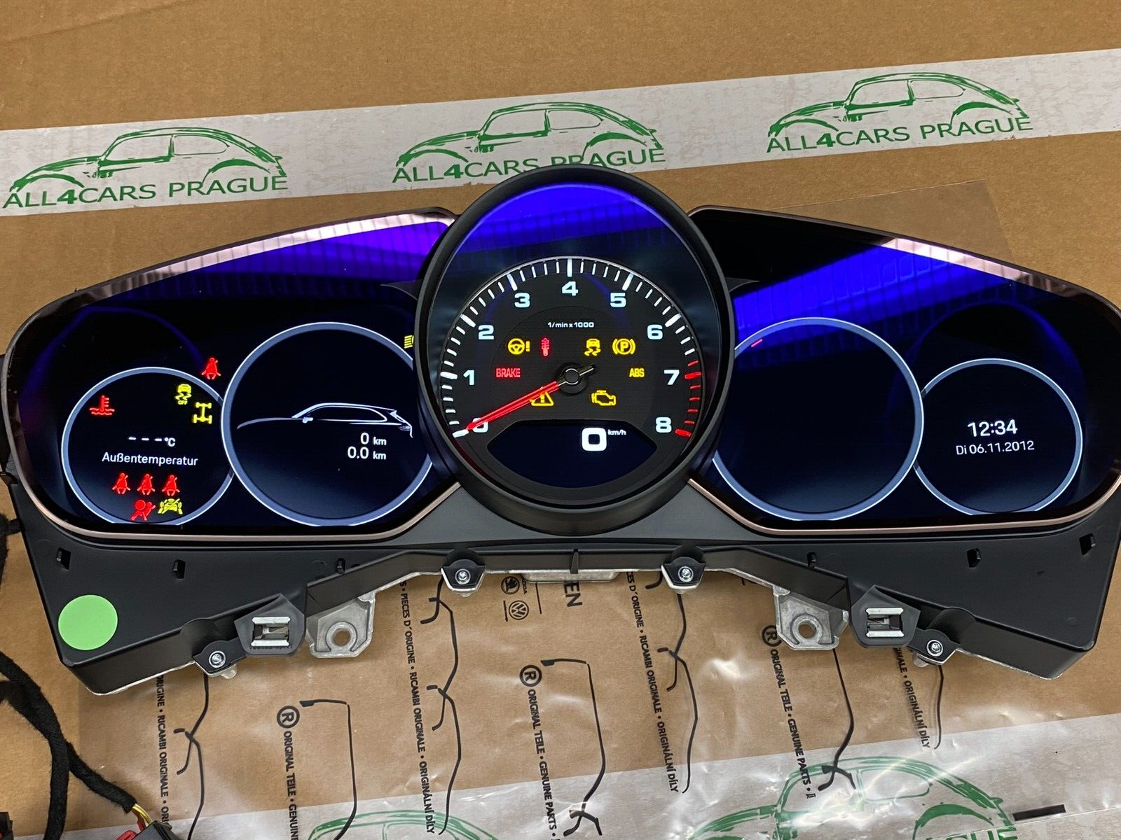 PORSCHE CAYENNE S TACHO KOMBIINSTRUMENT VIRTUAL COCKPIT 9Y0920855M ORIG.NEU!!(3) - Obrázek 3