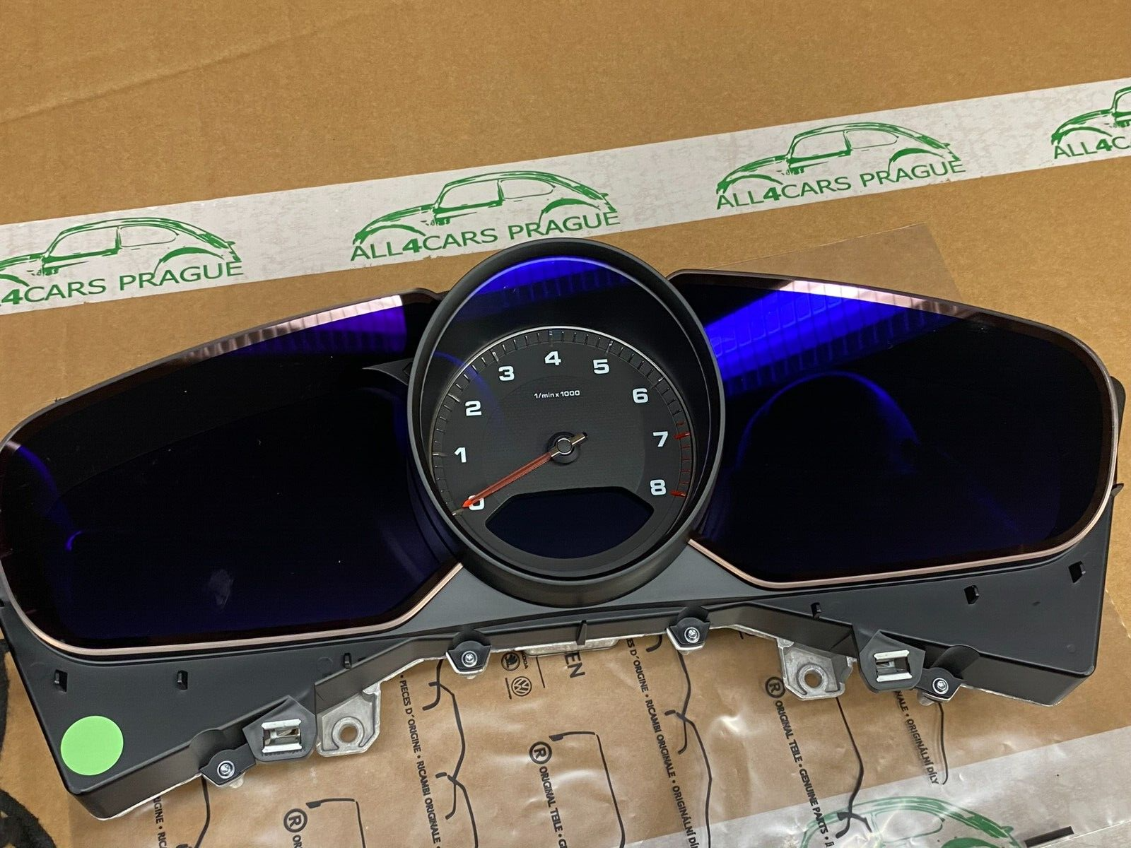 PORSCHE CAYENNE S TACHO KOMBIINSTRUMENT VIRTUAL COCKPIT 9Y0920855M ORIG.NEU!!(3)