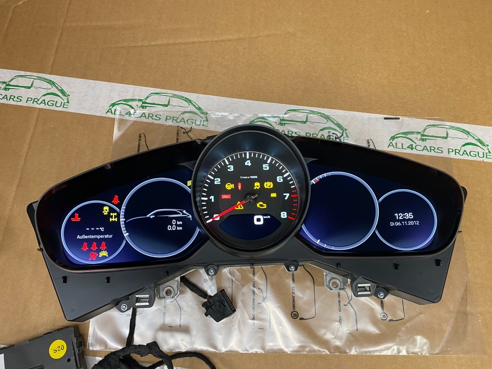 PORSCHE CAYENNE S TACHO KOMBIINSTRUMENT VIRTUAL COCKPIT 9Y0920855M ORIG.NEU!!(6) - Obrázek 3