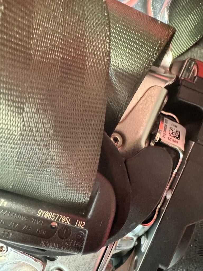 PORSCHE CAYENNE SICHERHEITS GURTEN SEATBELTS 9Y0857705L - 9Y0857706L -ORIG.NEU - Obrázek 11