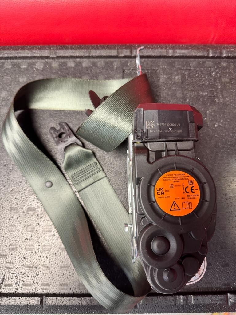 PORSCHE CAYENNE SICHERHEITS GURTEN SEATBELTS 9Y0857705L - 9Y0857706L -ORIG.NEU - Obrázek 10