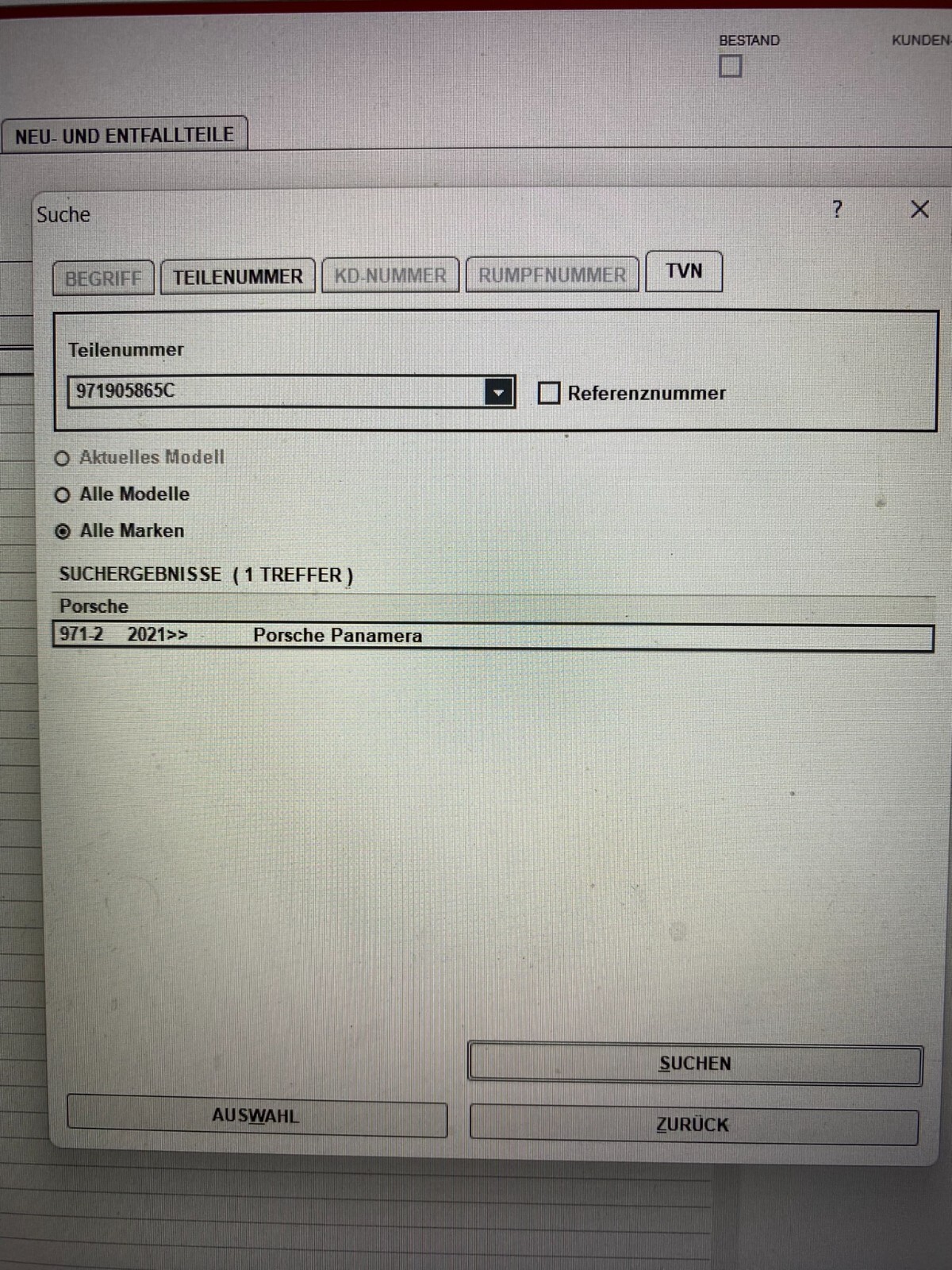 PORSCHE PANAMERA 2021-- ZÜNDANLASSSCHALTER 971905865C ORIGINAL NEU!!! - Obrázek 9