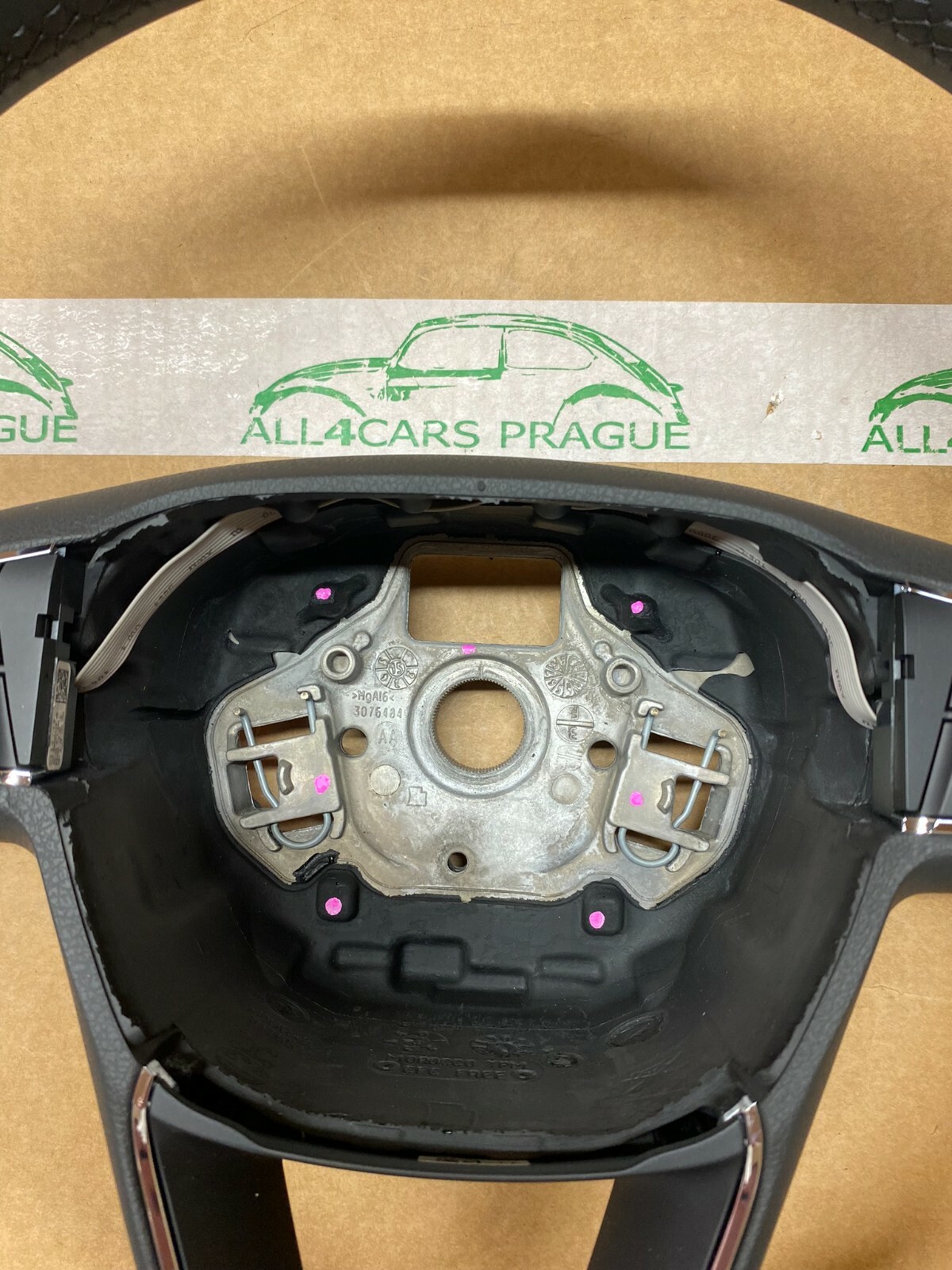 SEAT (CUPRA) LENKRAD LEDERLENKRAD BEDIENELEMENTE 5F0419091L ORIGINAL NEU!!! - Obrázek 6