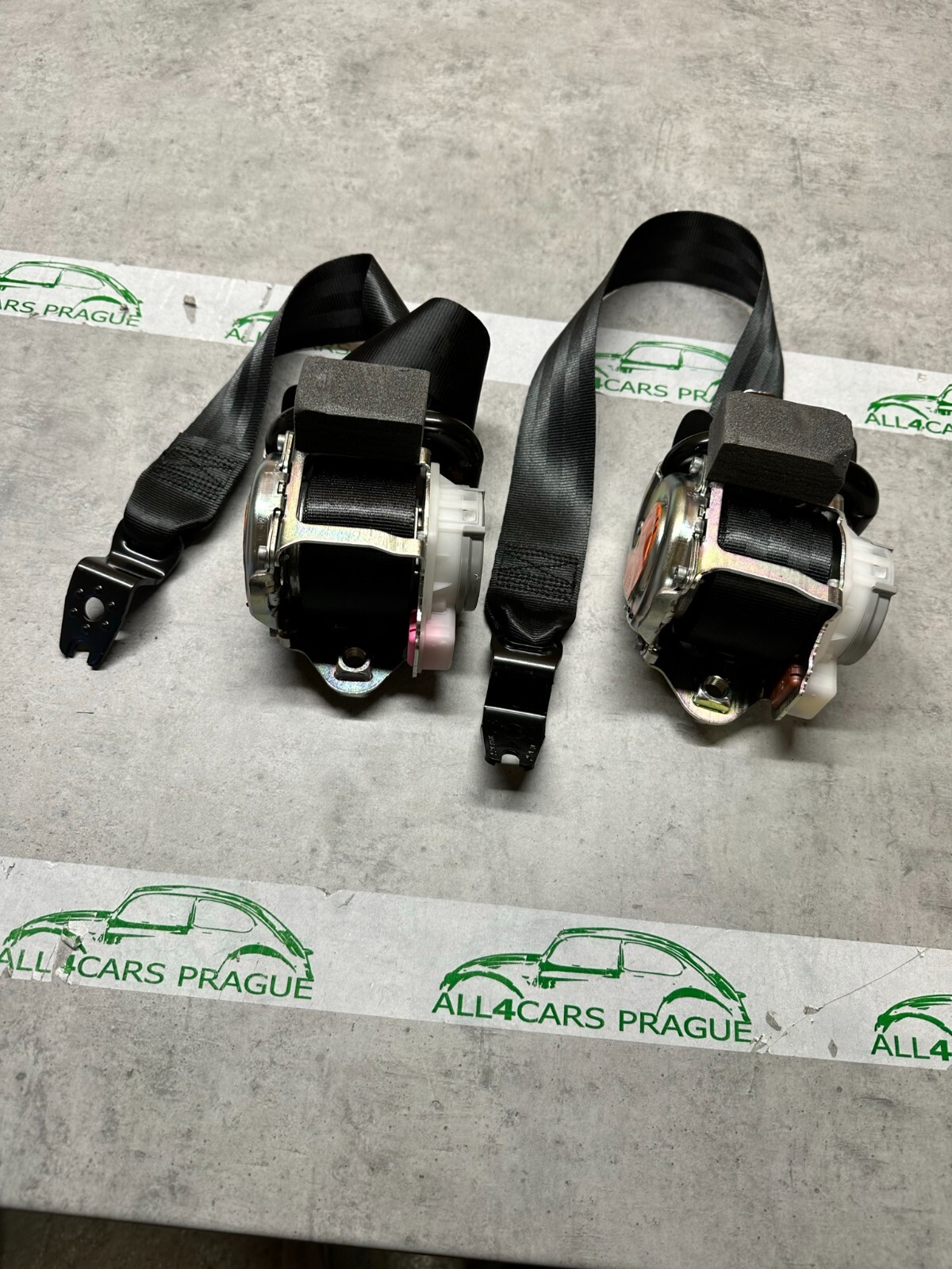 SEAT IBIZA SEAT ARONA SICHERHEITSGURTEN 6F1857705 + 6F1857706 SEATBELTS ORIG NEW - Obrázek 5