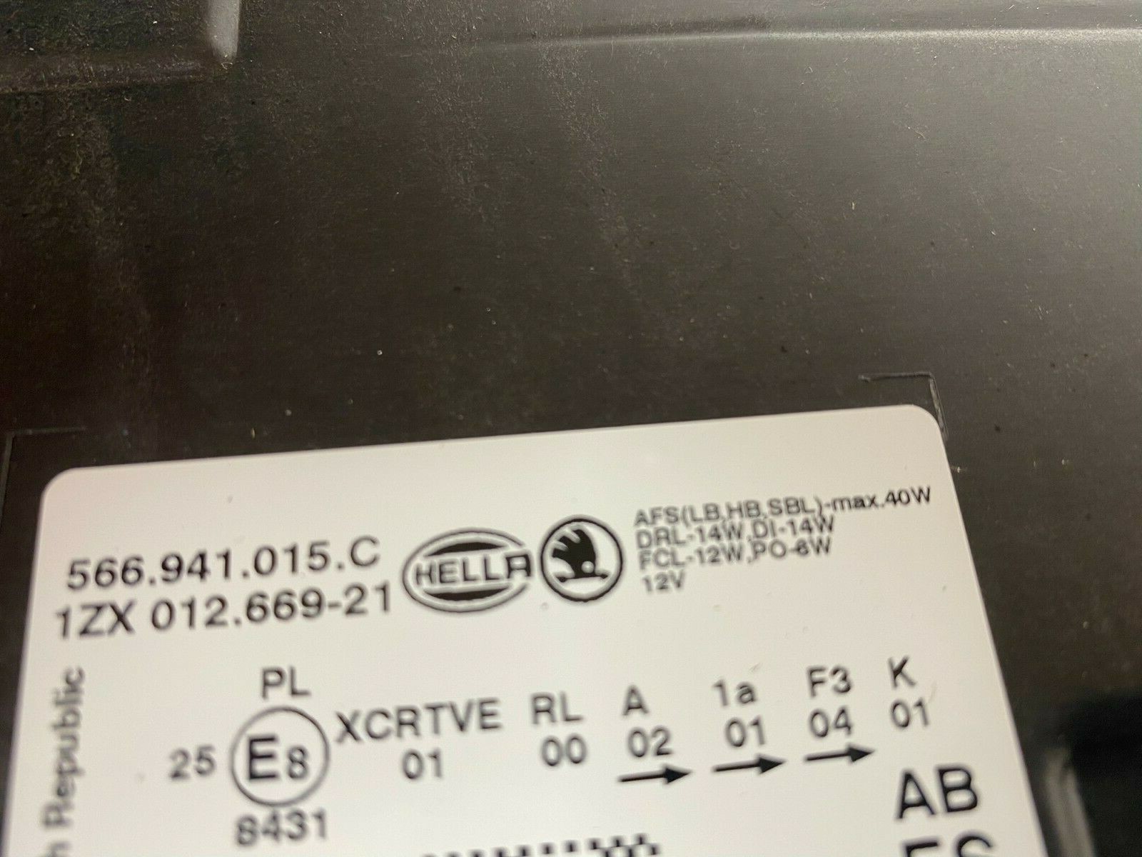 SKODA KODIAQ SCHEINWERFER VOLL LED SATZ L+R 566941015C 566941016C ORIGINAL NEU!! - Obrázek 6