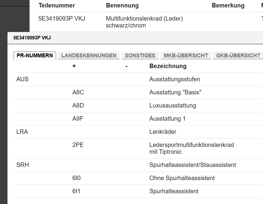ŠKODA LENKRAD LEDER SPORT TIPTRONIC MIT RS LOGO COMPLET 5E3419093P + 6VA880201 - Obrázek 5