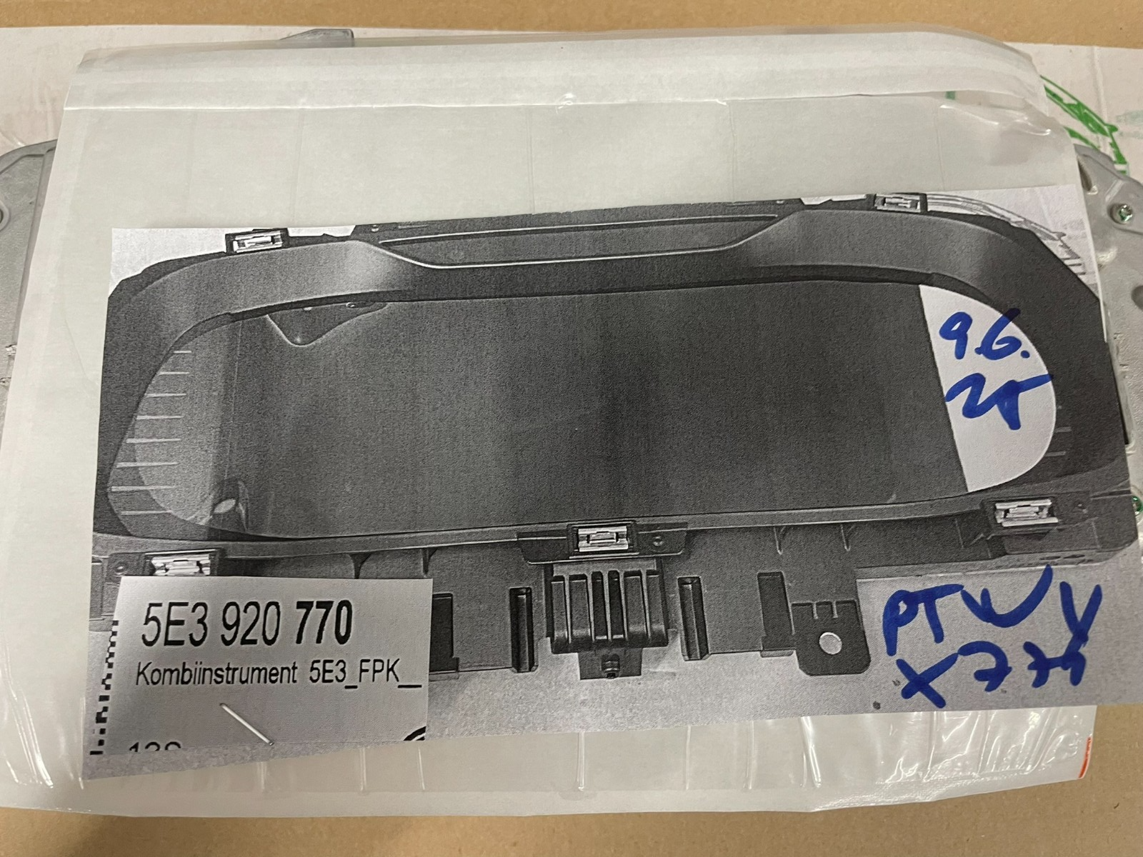 ŠKODA OCTAVIA 4 KOMBI INSTRUMENT TACHOMETER VIRTUAL COCPIT 5E3920770 0 KM NEU - Obrázek 19