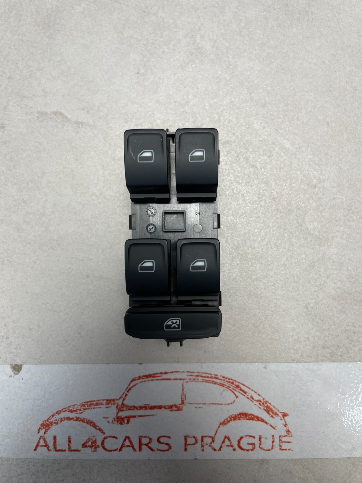 ŠKODA OCTAVIA III FENSTERHEBER SCHALTER ELEKTRISCH FAHRER 5E0959857 ORIG.ŠKODA - Obrázek 9