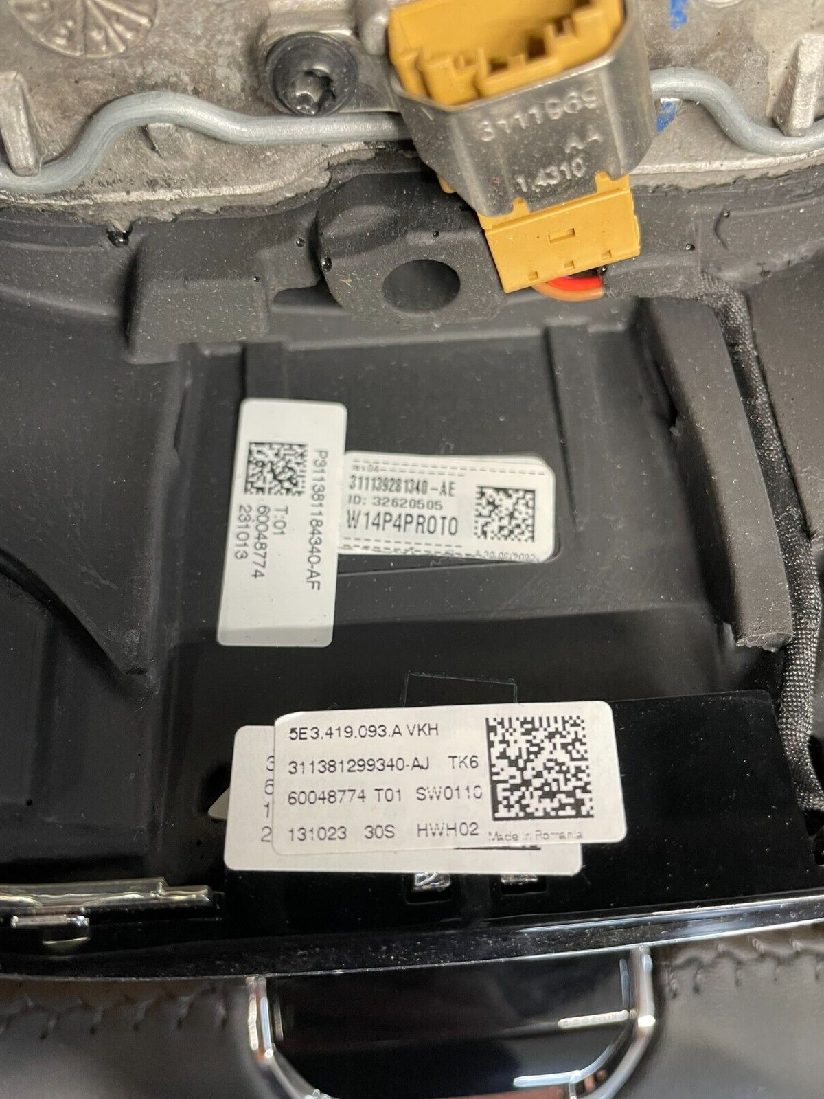 ŠKODA OCTAVIA SUPERB SCALA FABIA ...LENKRAD LEDER MULTIFUNKTIONS 5E3419093A NEU - Obrázek 3