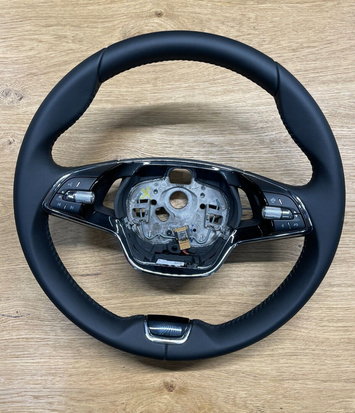 ŠKODA OCTAVIA SUPERB SCALA FABIA ...LENKRAD LEDER MULTIFUNKTIONS 5E3419093A NEU