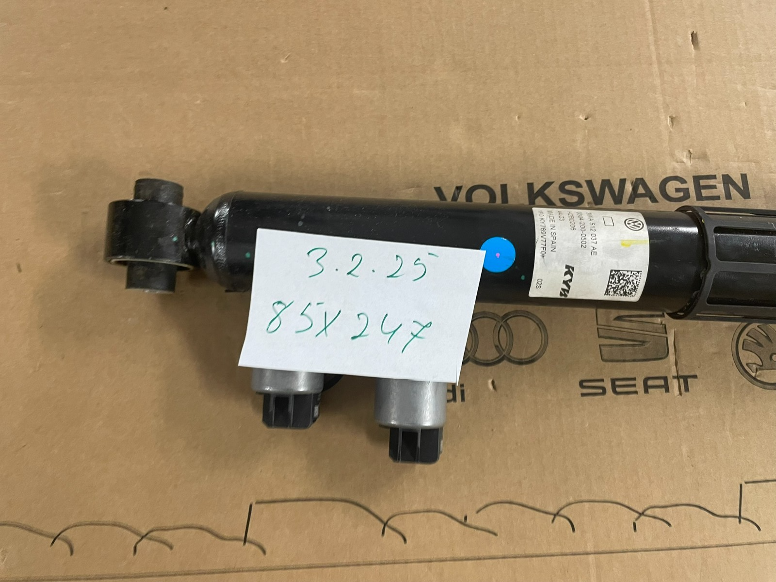 ŠKODA SUPERB STOßDÄMPFER ELEKTRISCH HINTEN 3WA512037AE ORIGINAL NEU!!! - Obrázek 20