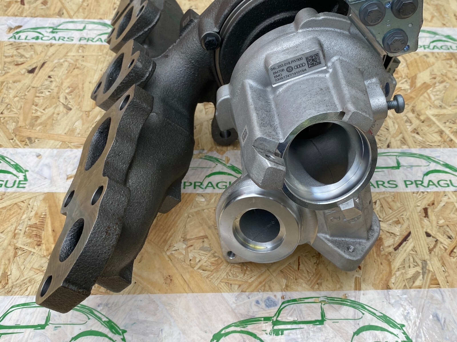 TURBO VOLKSWAGEN SKODA 2,0 TDI DIESEL TURBOLADER 04L253019P 04L253020P ORIG.NEU - Obrázek 5