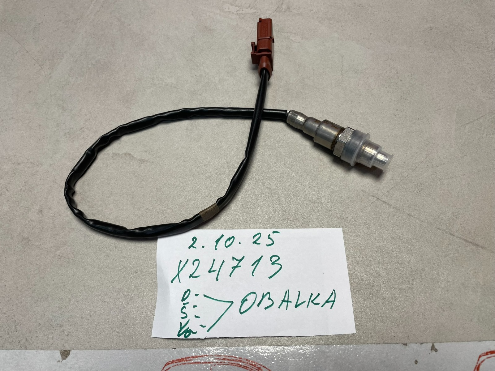 VOLKSWAGEN LAMBDASONDE 04C906262J REGEL SONDE ORIGINAL VW TEIL - NEU 04C906262J - Obrázek 17