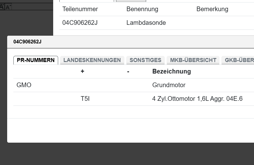 VOLKSWAGEN LAMBDASONDE 04C906262J REGEL SONDE ORIGINAL VW TEIL - NEU 04C906262J - Obrázek 7
