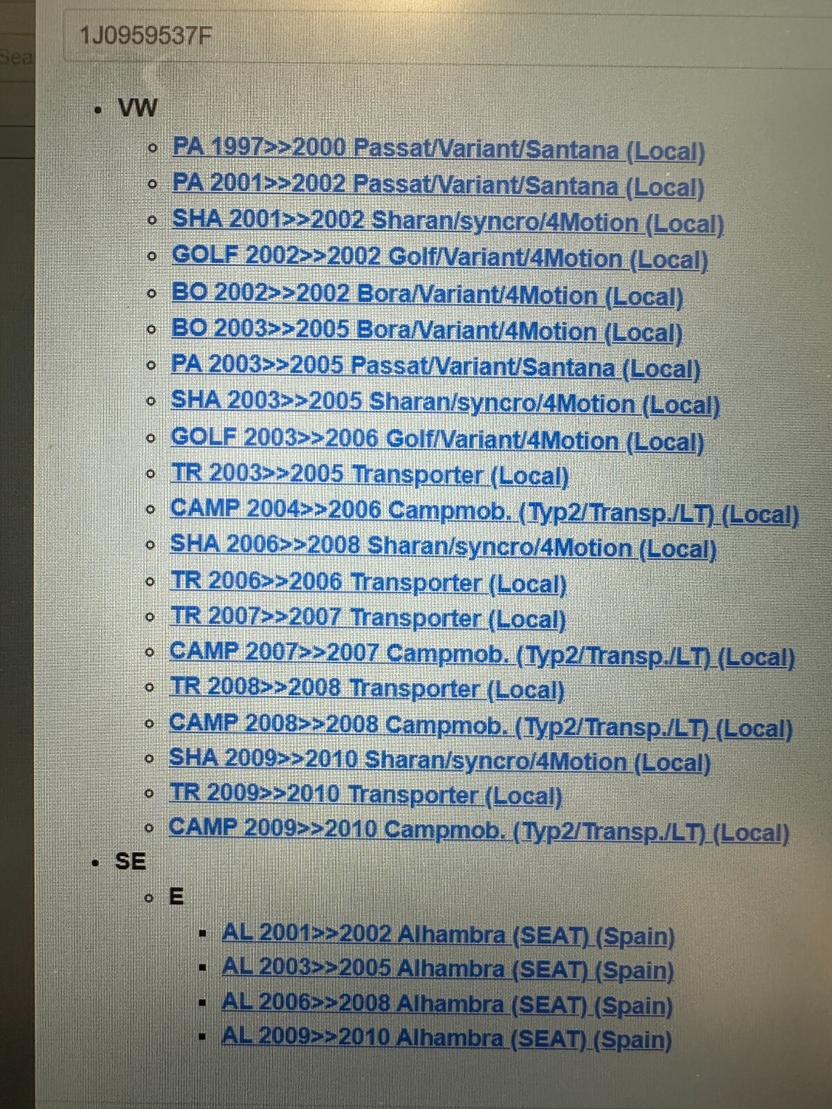 VOLKSWAGEN SEAT LENKRAD SCHALTER LINKS MIT STEUERGERÄT 1J0959537F Original Teil - Obrázek 4