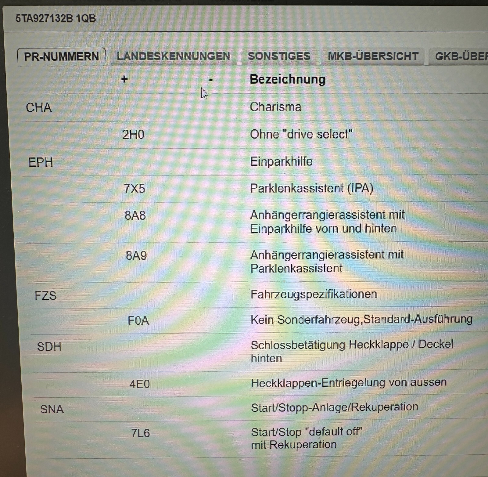 VOLKSWAGEN TOURAN 5T MEHR FACH SCHALTER 5TA927132B FAST NEU DEM.VOM TEST WAGEN.. - Obrázek 6