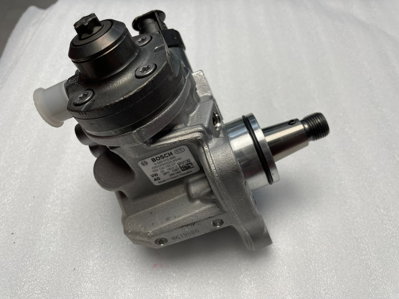 VW AMAROK 3.0 TDI V6 KRAFTSTOFF HOCHDRUCKPUMPE 059130755DF NEU ORIG. ZUSTAND B - Obrázek 16