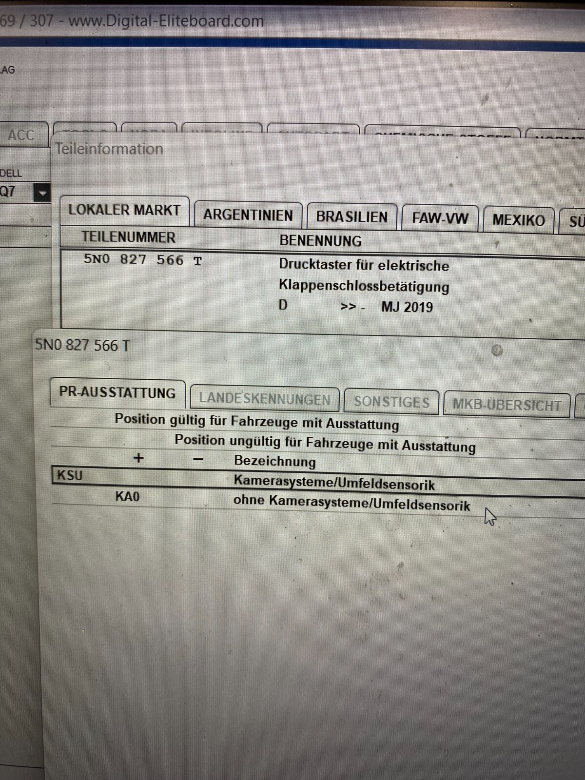 VW AUDI SEAT SKODA DRUCKTASTER KLAPPENSCHLOSS BETÄTIGUNG HECKKLAPPE ORIG.NEU!!! - Obrázek 24