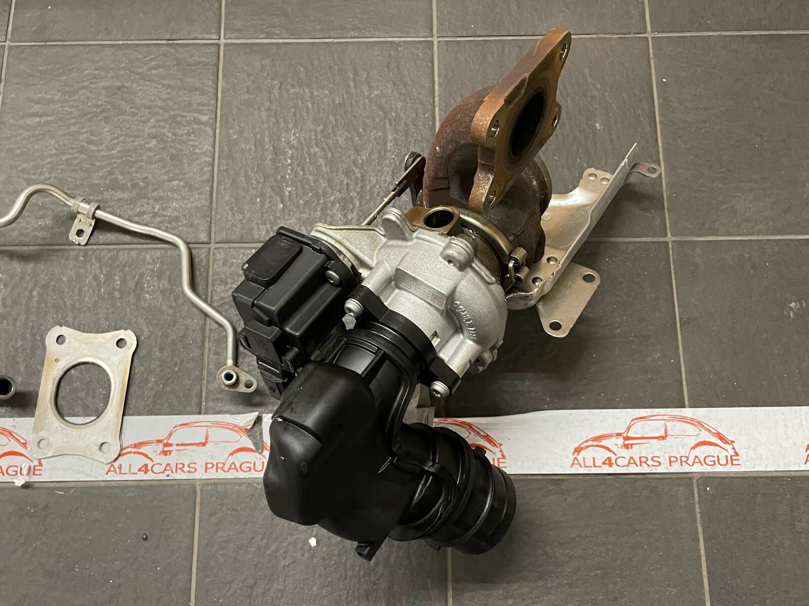 VW AUDI TURBO LADER 1.4 TSI ABGASTURBOLADER 04E145704P = 04E145721B TEST WAGEN - Obrázek 13