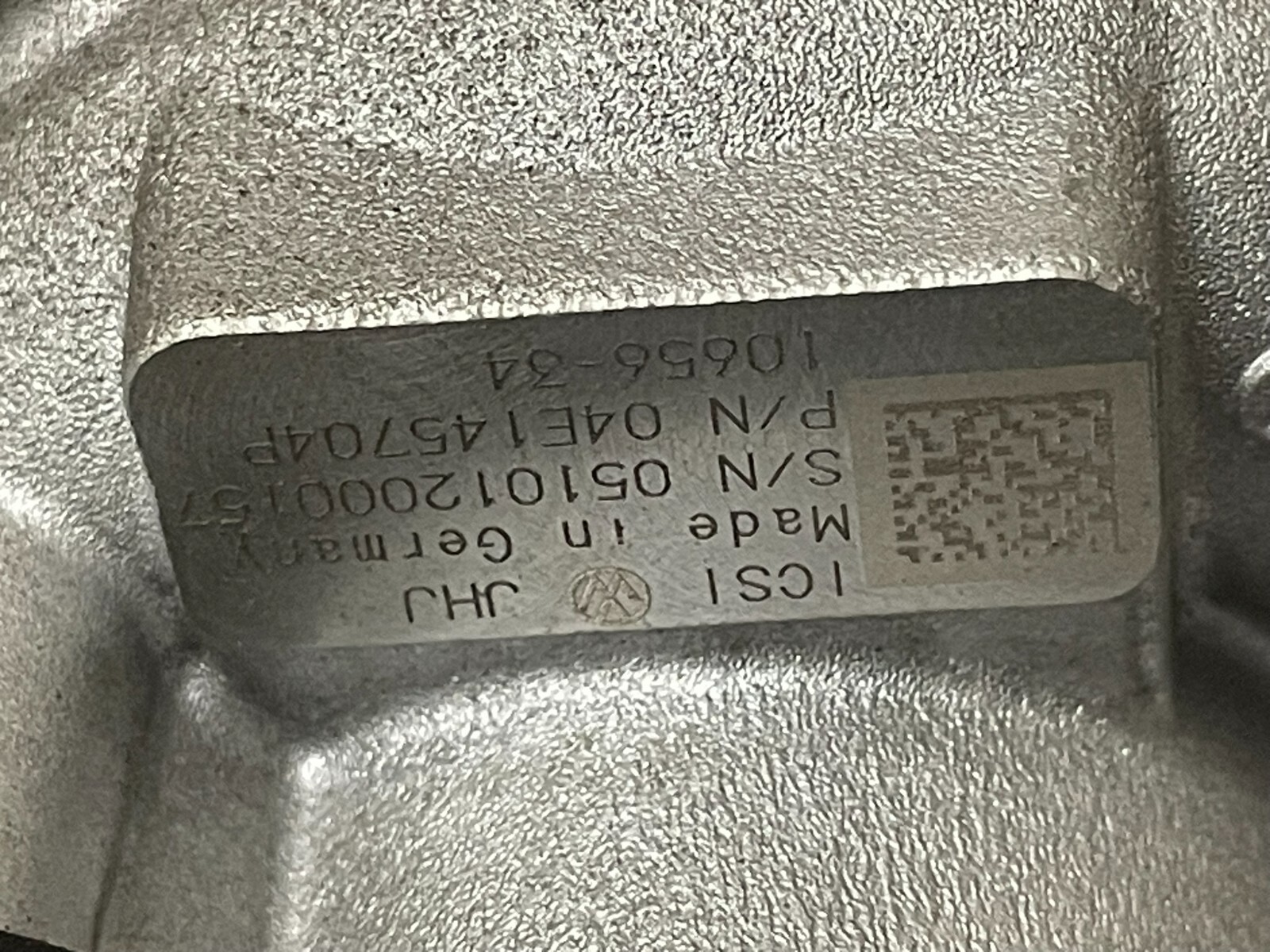 VW AUDI TURBO LADER 1.4 TSI ABGASTURBOLADER 04E145704P = 04E145721B TEST WAGEN - Obrázek 14