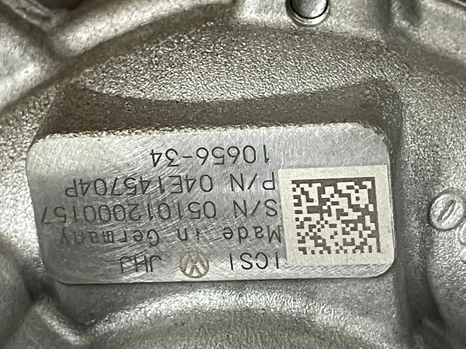 VW AUDI TURBO LADER 1.4 TSI ABGASTURBOLADER 04E145704P = 04E145721B TEST WAGEN - Obrázek 15