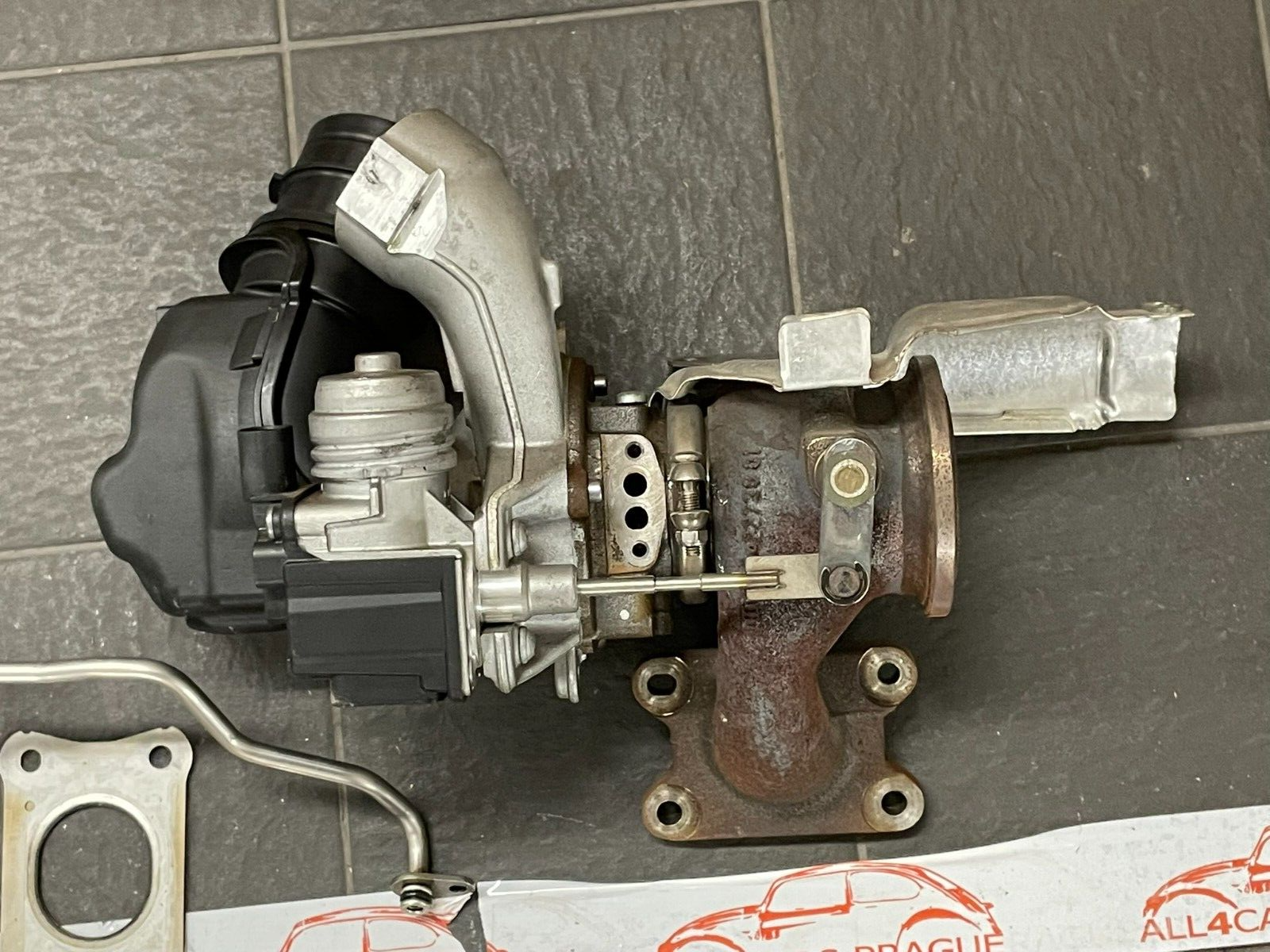 VW AUDI TURBO LADER 1.4 TSI ABGASTURBOLADER 04E145704P = 04E145721B TEST WAGEN - Obrázek 5