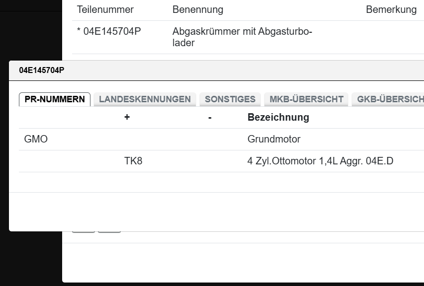 VW AUDI TURBO LADER 1.4 TSI ABGASTURBOLADER 04E145704P = 04E145721B TEST WAGEN - Obrázek 7