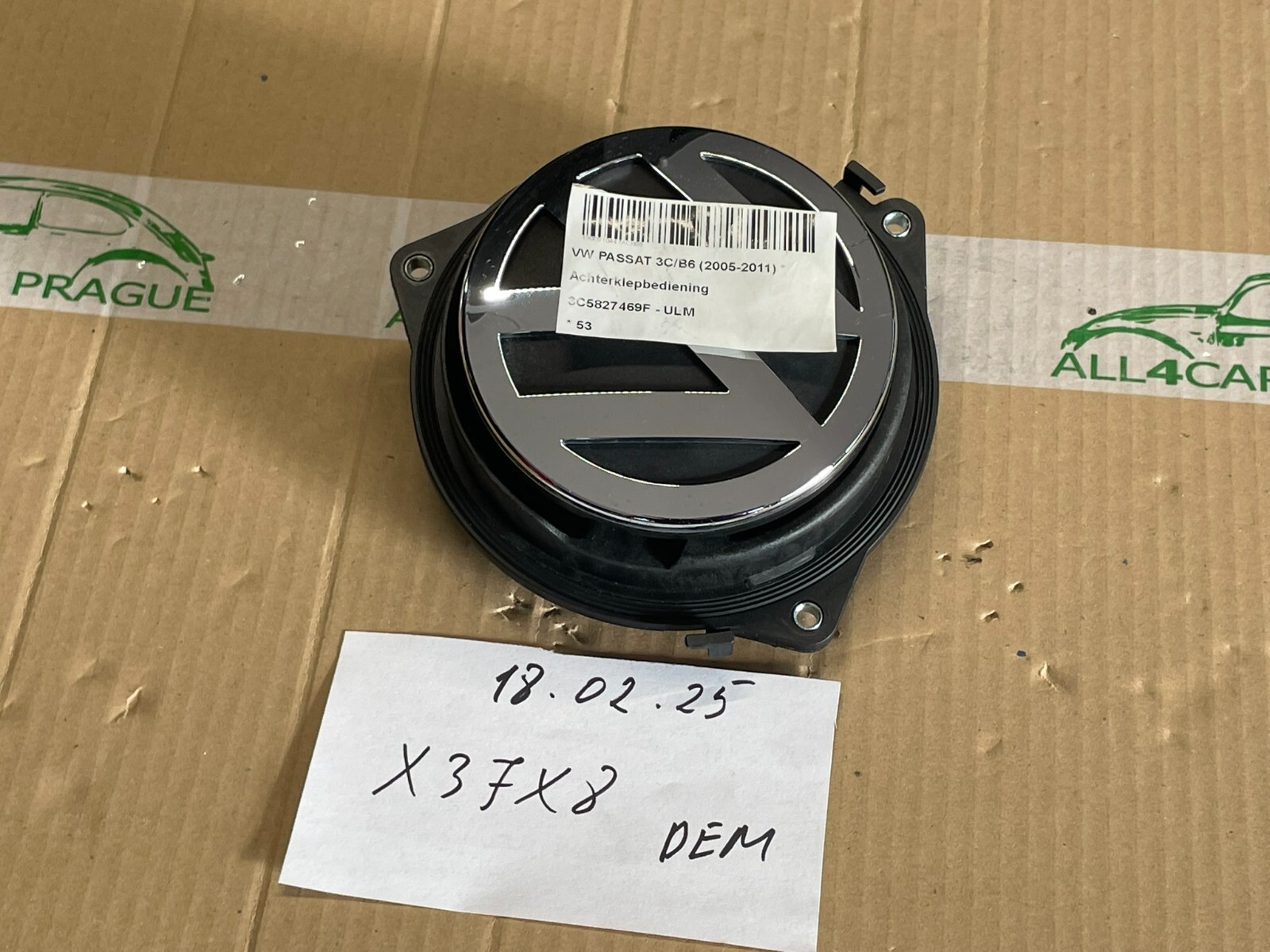 VW EOS HECKKLAPPENÖFFNER GRIFF FÜR HECKKLAAPPE 3C5827469F DEMONT VOM TEST WAGEN - Obrázek 17