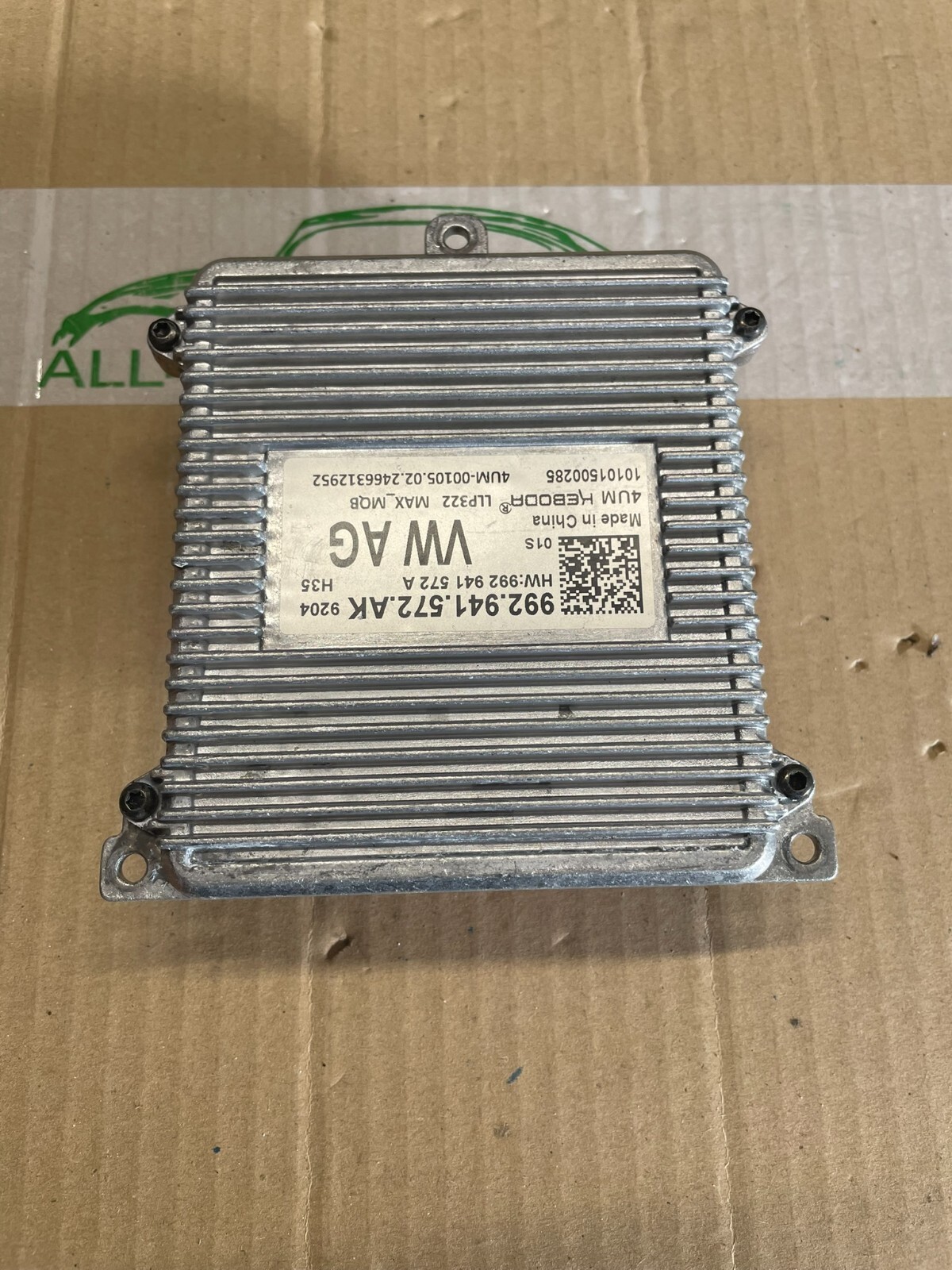 VW GOLF SEAT LEON FORMENTOR SCHEINWERFER STEUERGERÄT 992941572AK TEST CAR DEMONT - Obrázek 9