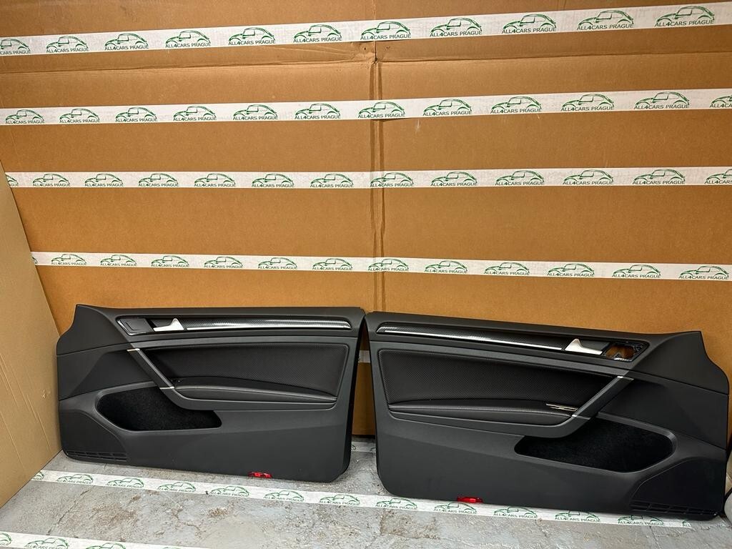 VW GOLF VII DREITÜRIG R-LINE KOMPLETT SITZEN SITZAUSSTATTUNG+TAPISSERIE TEST CAR - Obrázek 24