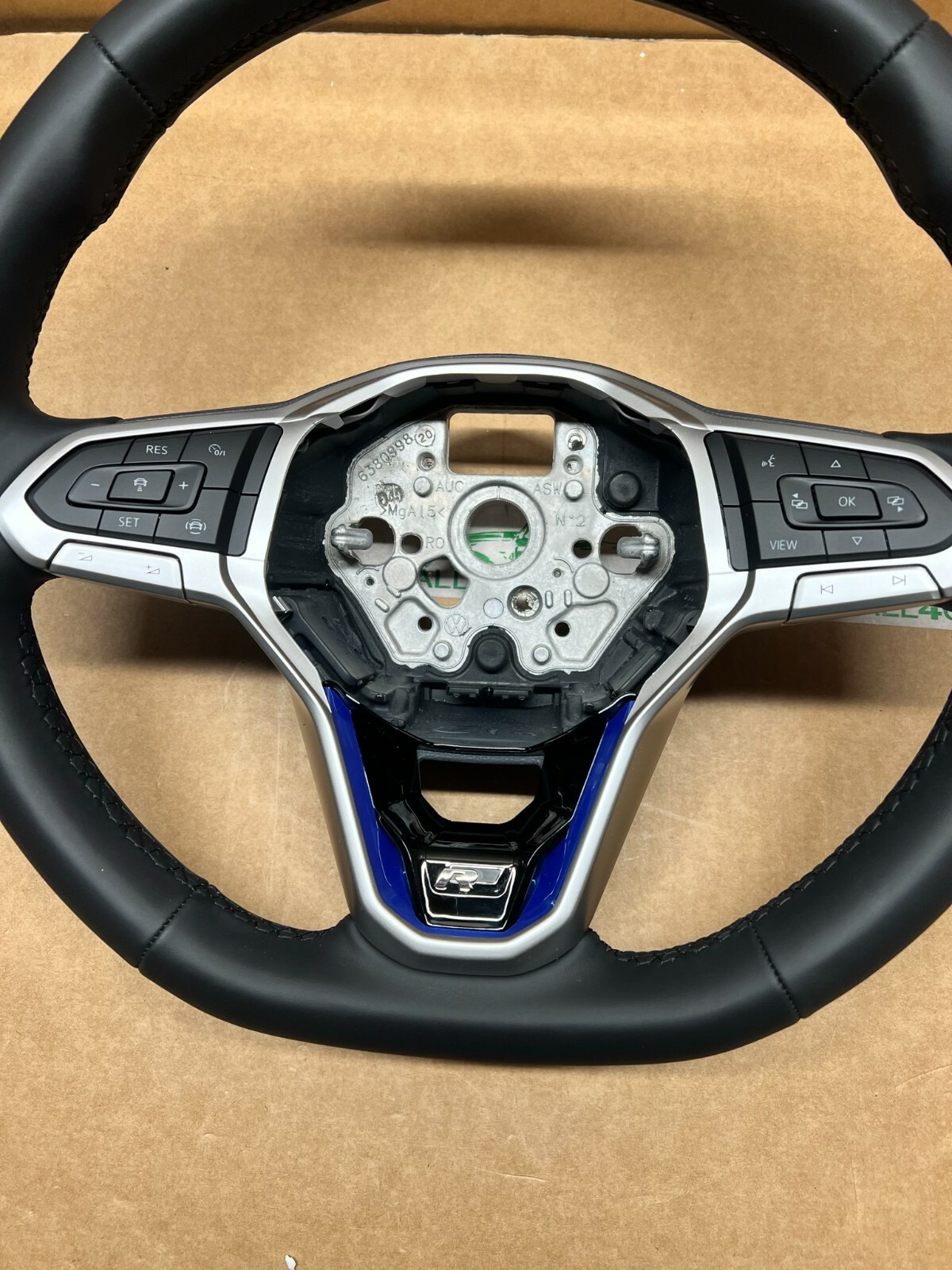 VW MULTIFUNKTION R LEDER LENKRAD 2GM419089AF NEU!!!! - Obrázek 6