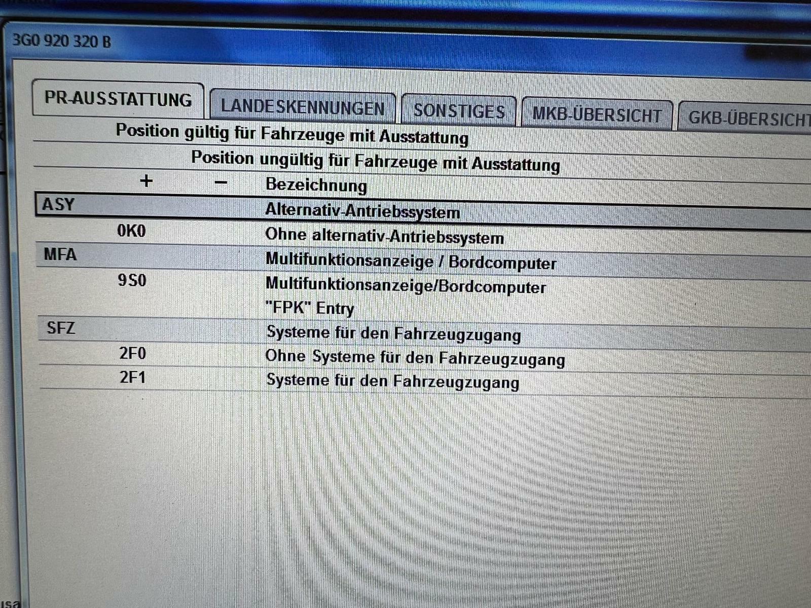 VW PASSAT / VARIANT VIRTUAL COCKPIT TACHOMETER 3G0920320B NEU 0 KM ORIG.NEU !!! - Obrázek 7