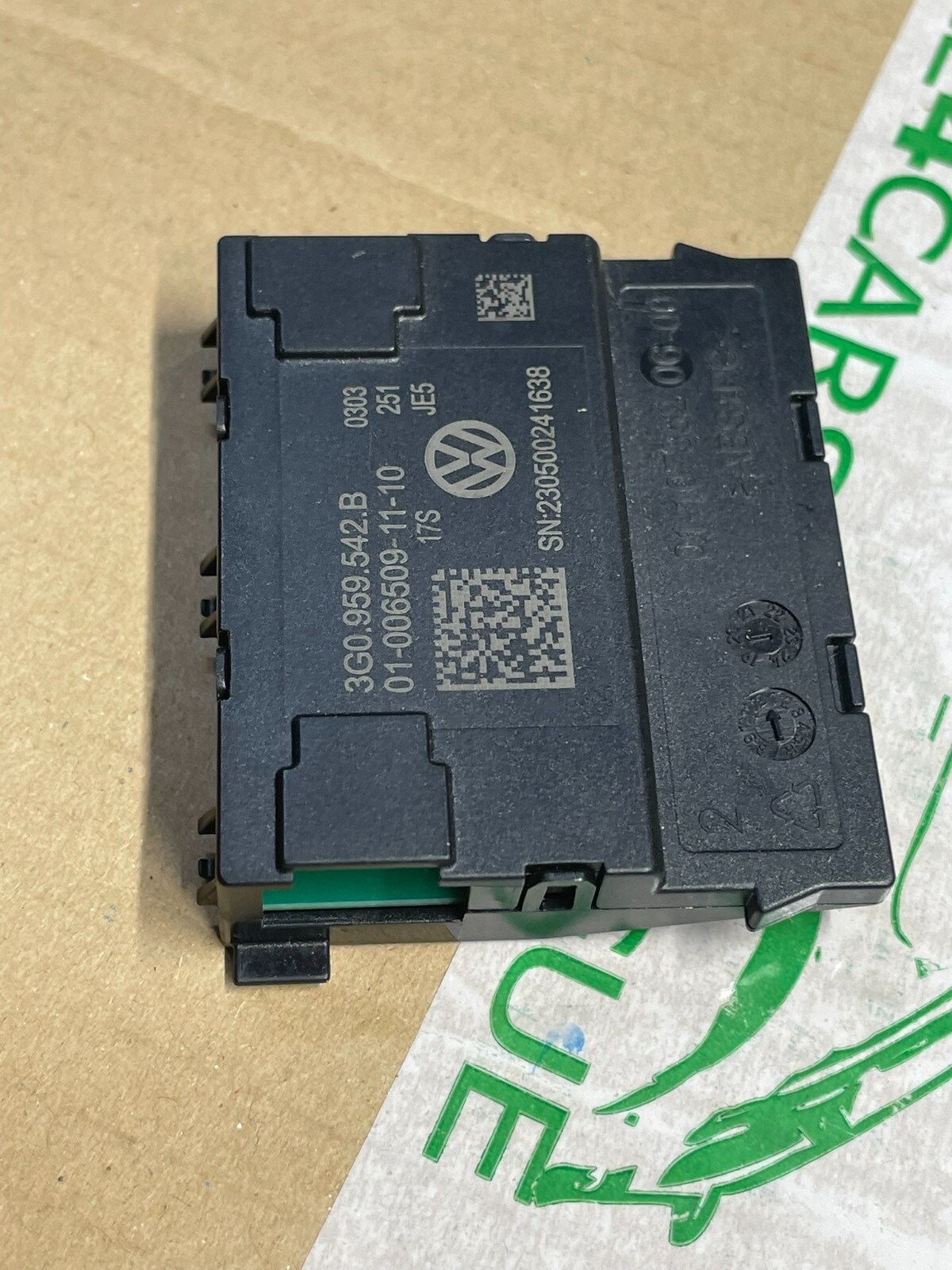 VW SEAT STEUERGERÄT FÜR LENKRAD BERÜHRUNGSERKENNUNG 3G0959542B ORIG.NEU!! - Obrázek 11