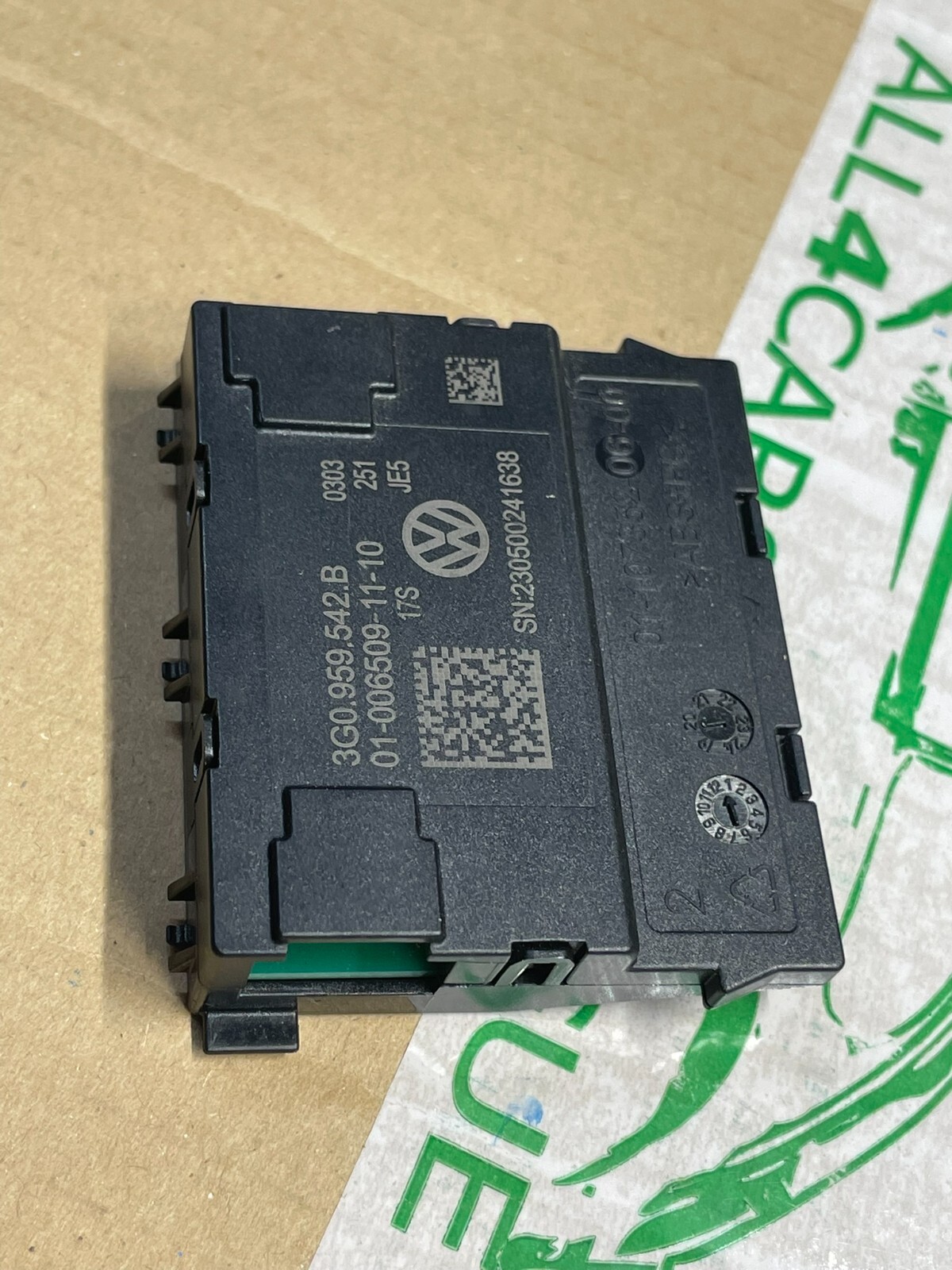 VW SEAT STEUERGERÄT FÜR LENKRAD BERÜHRUNGSERKENNUNG 3G0959542B ORIG.NEU!! - Obrázek 12