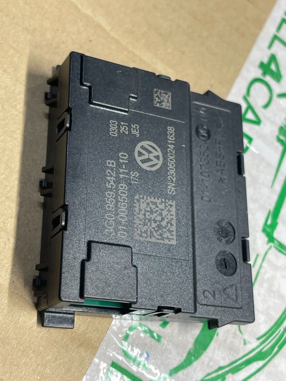 VW SEAT STEUERGERÄT FÜR LENKRAD BERÜHRUNGSERKENNUNG 3G0959542B ORIG.NEU!! - Obrázek 13