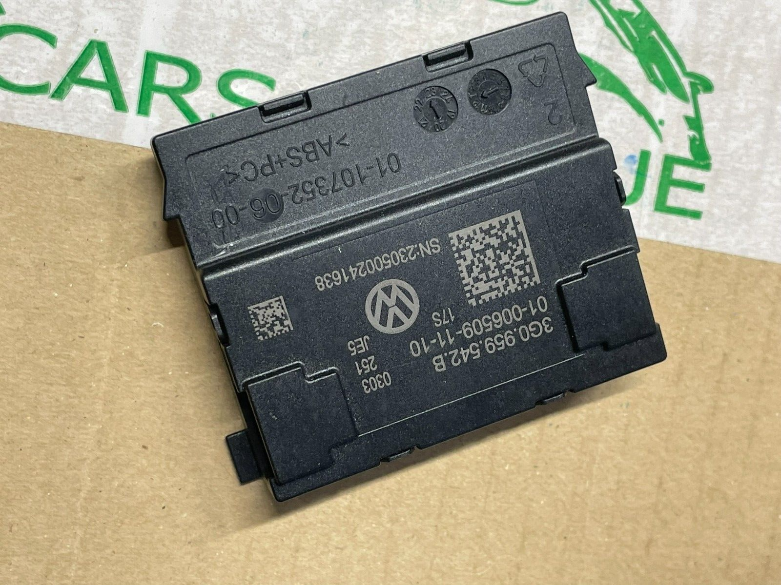 VW SEAT STEUERGERÄT FÜR LENKRAD BERÜHRUNGSERKENNUNG 3G0959542B ORIG.NEU!! - Obrázek 14